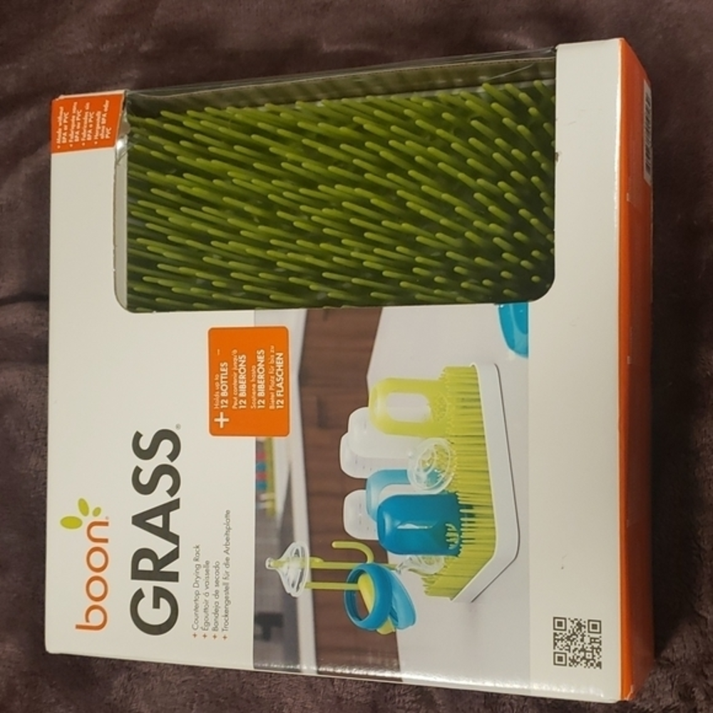 Boon Grass Countertop‎ Drying Rack. Perfect for bottles or any hand washed items